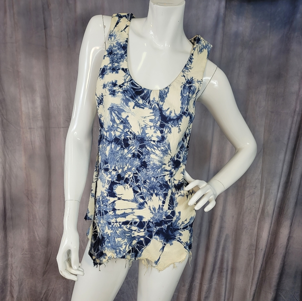 Alexander  Wang leather tunic top